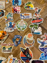 Load image into Gallery viewer, Surf stickers
