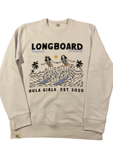 Load image into Gallery viewer, Longboard white sweaters
