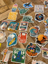 Load image into Gallery viewer, Surf stickers
