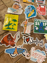 Load image into Gallery viewer, Surf stickers
